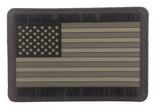 "American Flag - One Nation Under God" PVC Morale Patch - F-Bomb Morale Gear