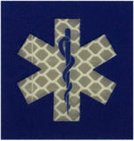 Dual Reflective / Glow In The Dark “Star of Life” Morale Patch