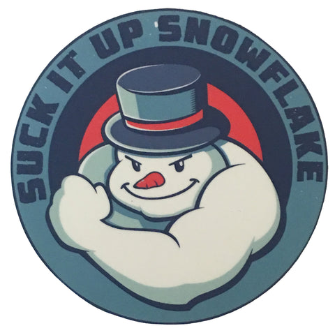 "Suck It Up Snowflake" Vinyl Sticker - F-Bomb Morale Gear