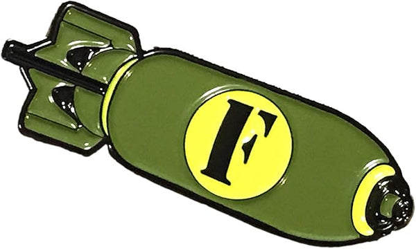 F-Bomb Enamel Hat Pin