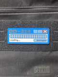 DD 214 - Progress Bar - PVC Morale Patch with Hook Backing