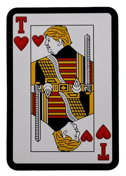 "The Trump Card" PVC Morale Patch