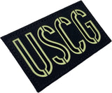 Laser Cut - Dual Infrared IR and Glow in The Dark - USCG - Tactical Morale Patch