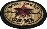"Don't Tread On Me - All Star"  Embroidered Morale Patch - F-Bomb Morale Gear