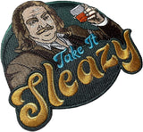 “Take It Sleazy" Embroidered Morale Patch