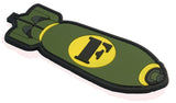 "F-Bomb" PVC Morale Patch - F-Bomb Morale Gear