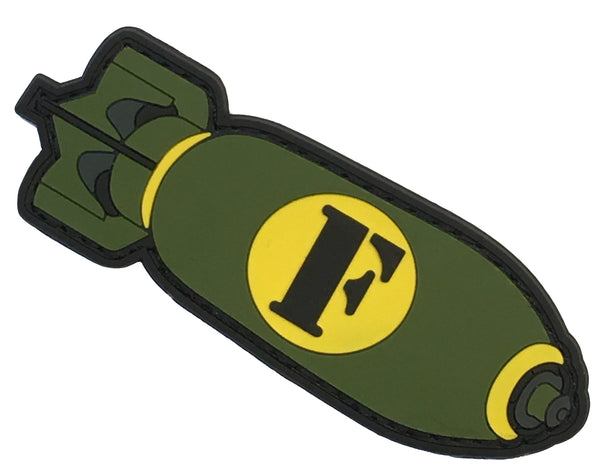 Muff Divers Union PVC Morale Patch – F-Bomb Morale Gear