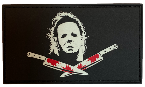 Glow in the dark - Michael Myers, Halloween - PVC Morale Patch