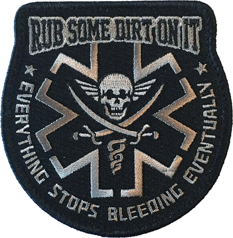 Heavily Armed - AR15 Embroidered Tactical Morale Patch With Velcro