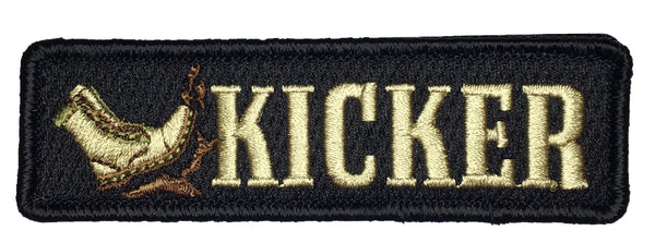 “Shit Kicker” Embroidered Morale Patch - F-Bomb Morale Gear